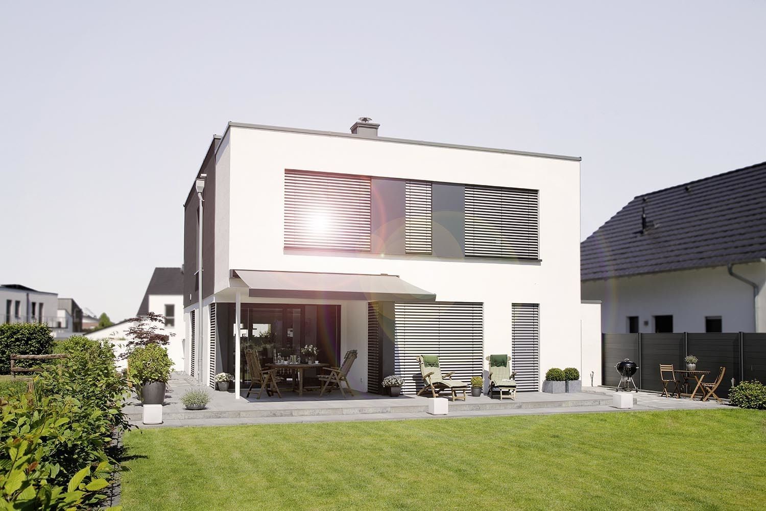Neubau-Aufsetz-Außenjalousie Neubau-Aufsetz-Außenjalousie